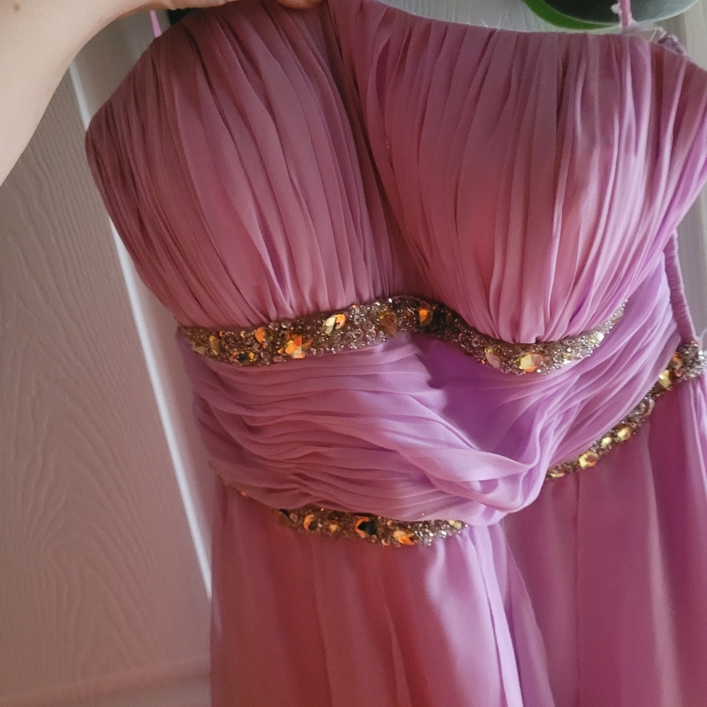 Lilac high low